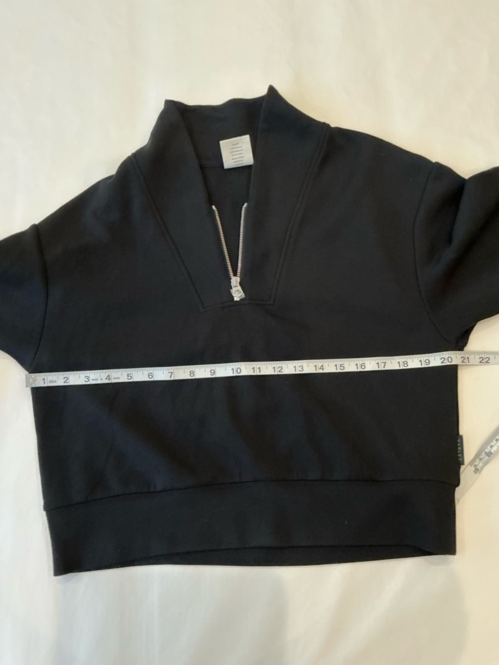 Varley Black DoubleSoft Pullover Davidson Sweat Size Small - Picture 10 of 15